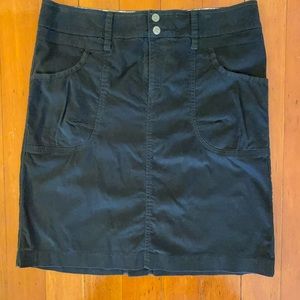 Athleta 12 Tall Black Adorable Skirt